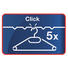 STANDTROCKNER - Blau/Weiß, Basics (1/1cm) - Leifheit STANDTROCKNER - Blau/Weiß, Basics (1/1cm) - Leifheit