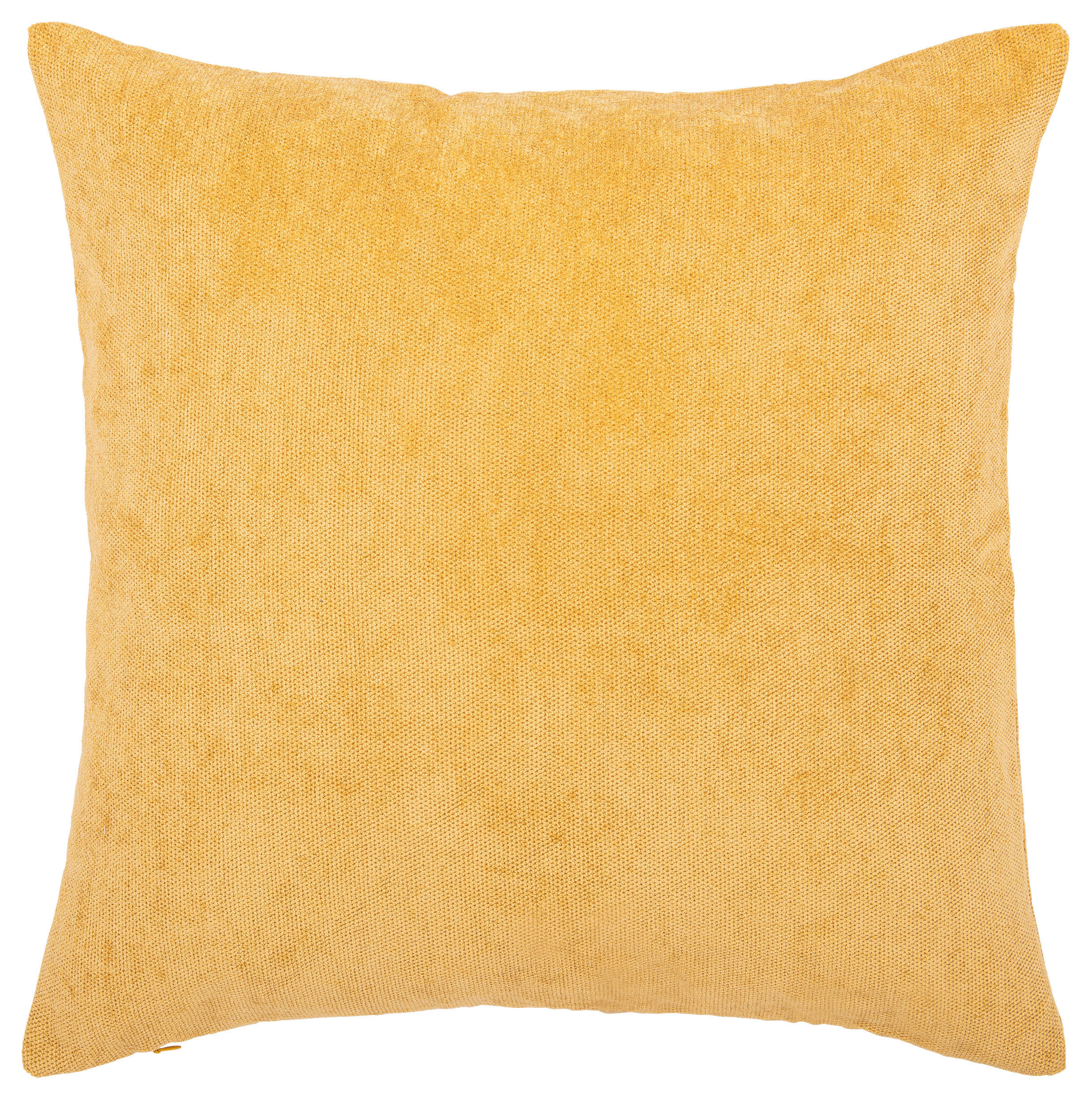 Zierkissen Campino 45x45 cm Polyester Honig mit Zipp