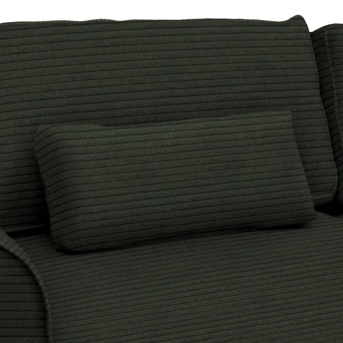 HÖRNSOFFA i mörkgrön  - mörkgrön, Modern, trämaterial/trä (255/185cm) - MID.YOU
