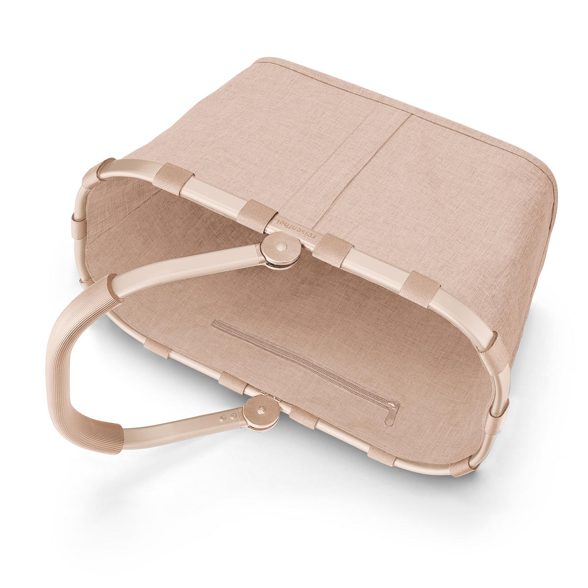 EINKAUFSKORB Twist Coffee 22 L  - Beige, Basics, Textil (49/29/28cm) - Reisenthel