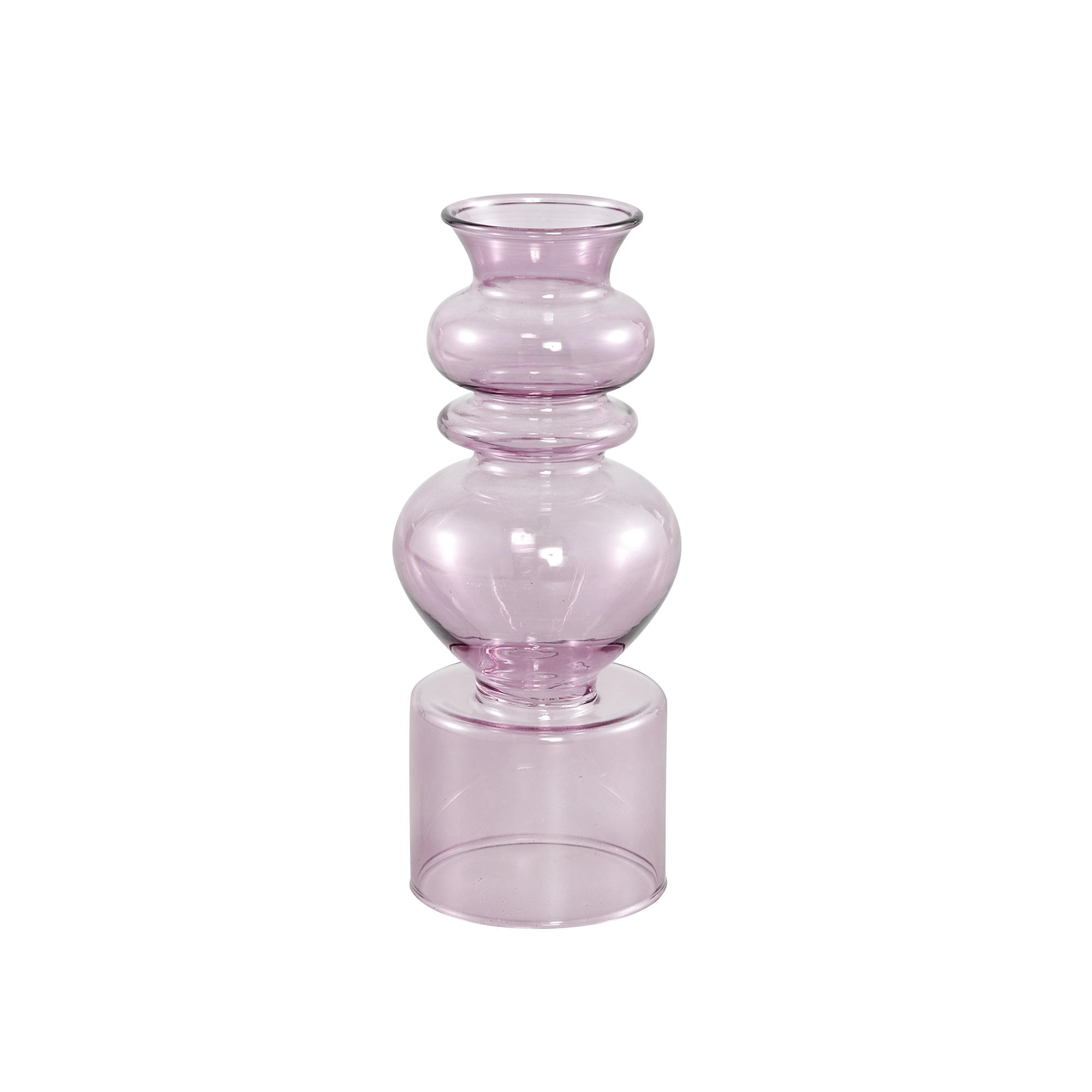 VASE  - Basics, Glas (6,5/6,5/16cm) - PTMD
