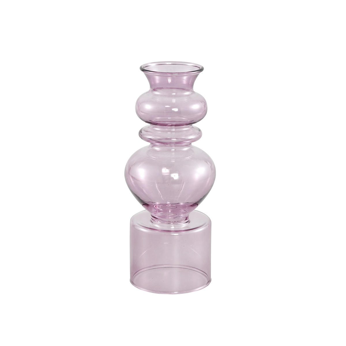 VASE  - Basics, Glas (6,5/6,5/16cm) - PTMD