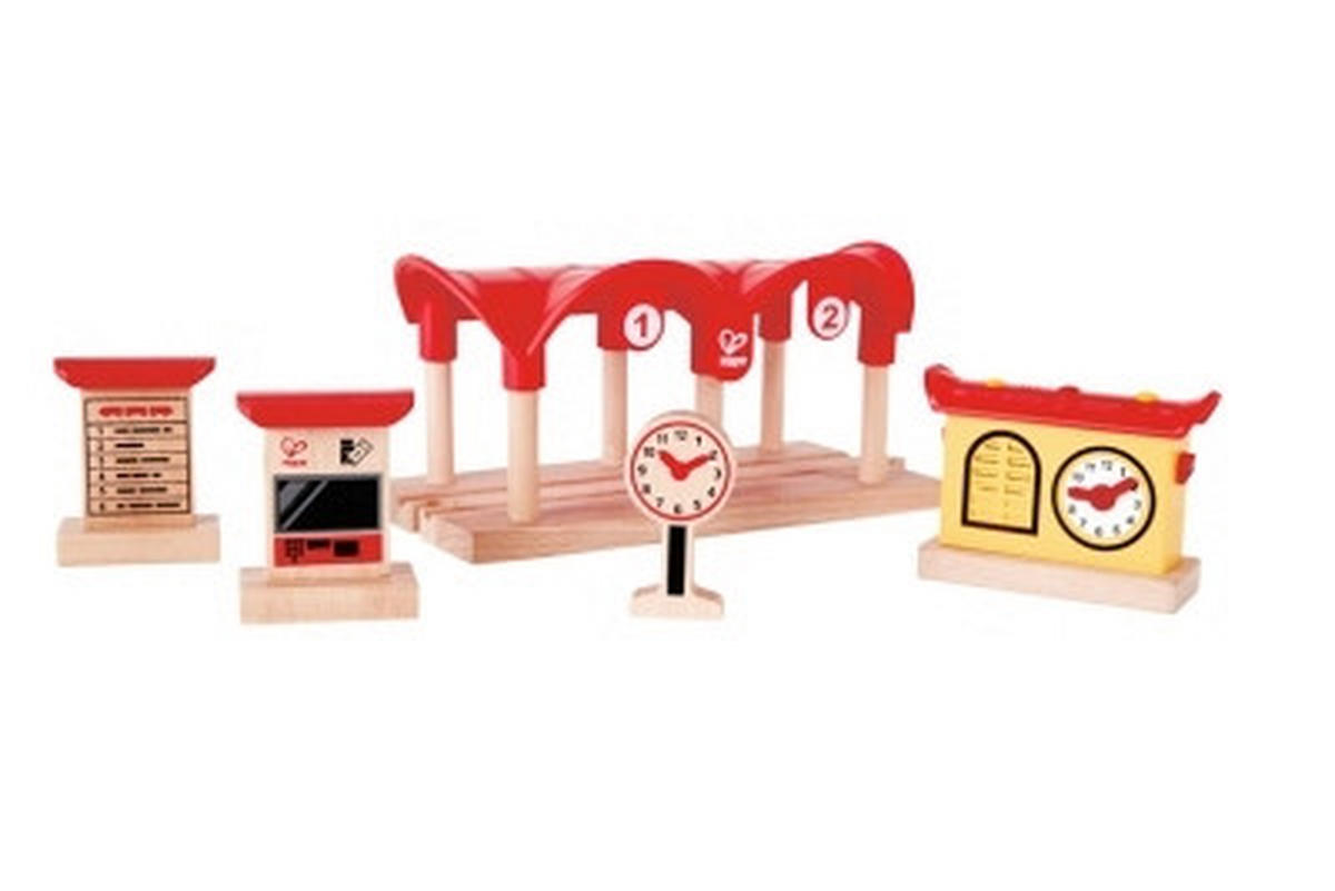 EISENBAHNZUBEHÖR - Multicolor, Basics, Holz/Kunststoff (0,90kg) - Hape