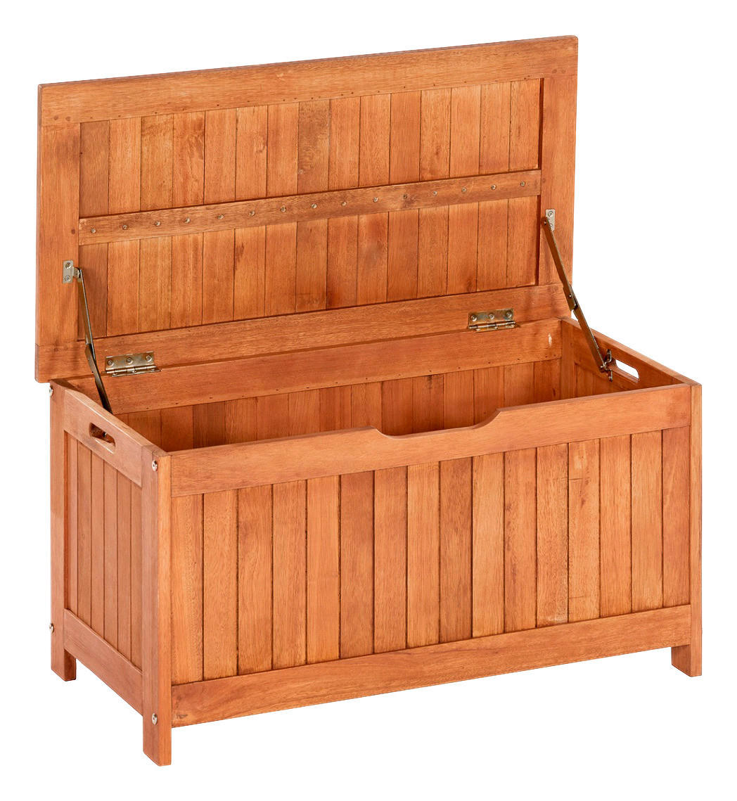 BOX NA VANKÚŠE - prírodná farba, Romantik / Landhaus, drevo (88/45/45cm) - Gardenson