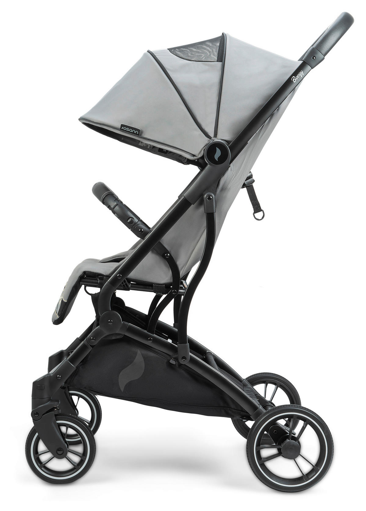 BUGGY Boogy Monster Grau  - Schwarz/Grau, Basics, Textil/Metall (48/100/74cm) - Osann