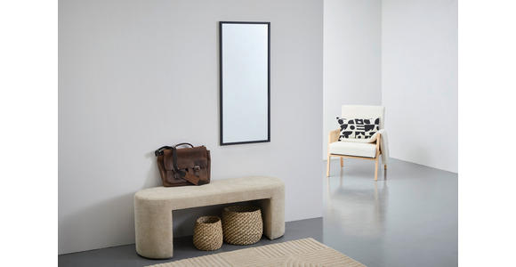 WANDSPIEGEL 50/110/1,93 cm    in rechteckig  - Schwarz, Design, Glas/Kunststoff (50/110/1,93cm) - Carryhome