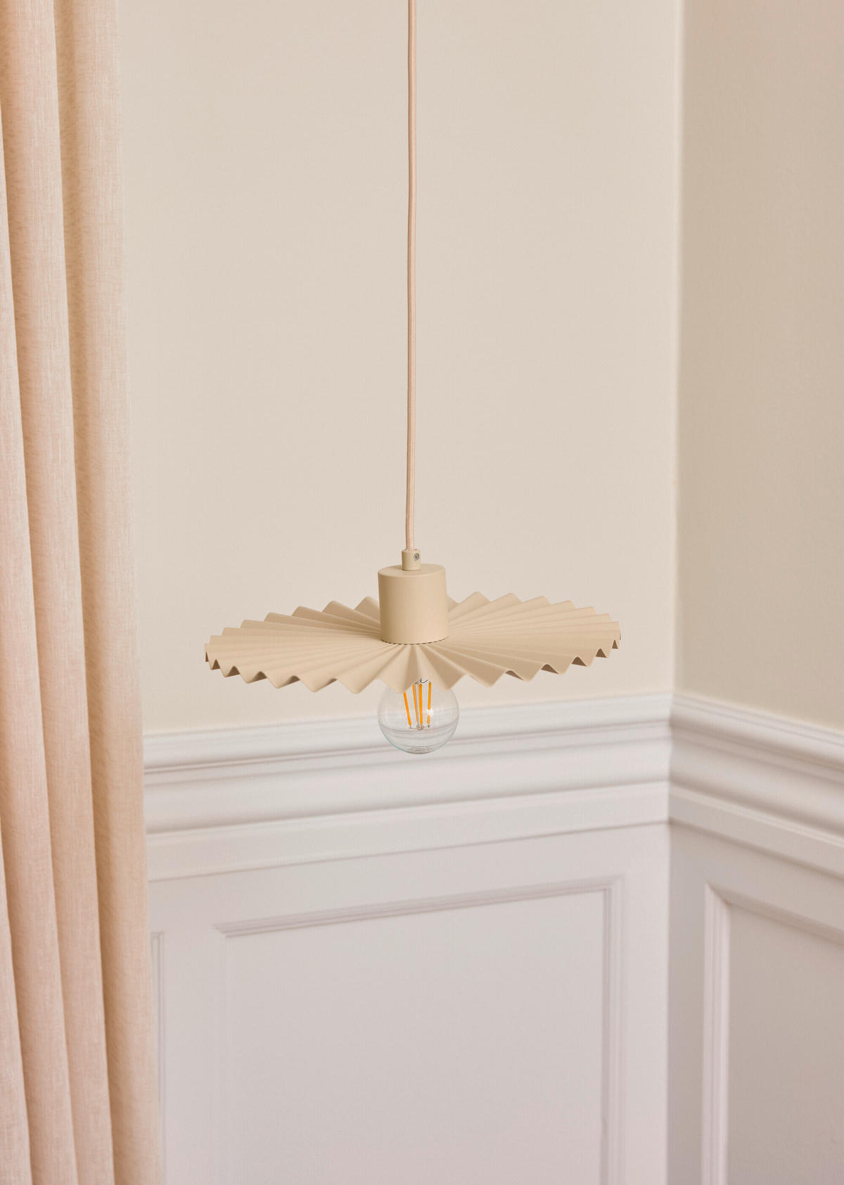 HÄNGELEUCHTE 29,5/110 cm   - Beige, Basics, Metall (29,5/110cm) - Ledvance