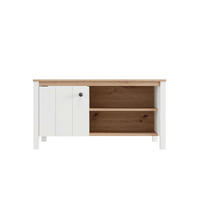 KLUB STOLIĆ bijela, hrast Artisan  drvni materijal  - bijela/bakrenaste boje, Basics, drvni materijal/plastika (101/54,5cm)