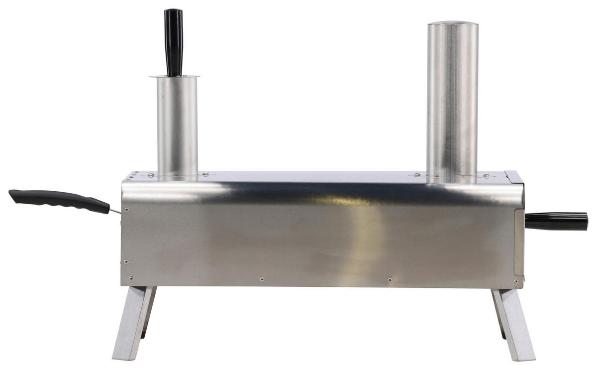 PIZZAOFEN  - Silberfarben, KONVENTIONELL, Metall (85.8/49.9/37cm) - Gardenson