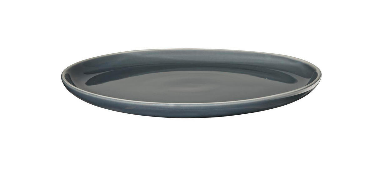 DESSERTTELLER 21 cm  - Blaugrau, Basics, Keramik (21cm) - ASA