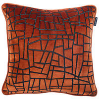 KISSENHÜLLE 45/45 cm  - Terracotta, Textil (45/45cm) - Dieter Knoll