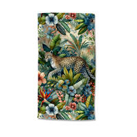 STRANDTUCH Good Morning Grün, Multicolor 100/180 cm  - Multicolor/Grün, Basics, Textil (100/180cm)