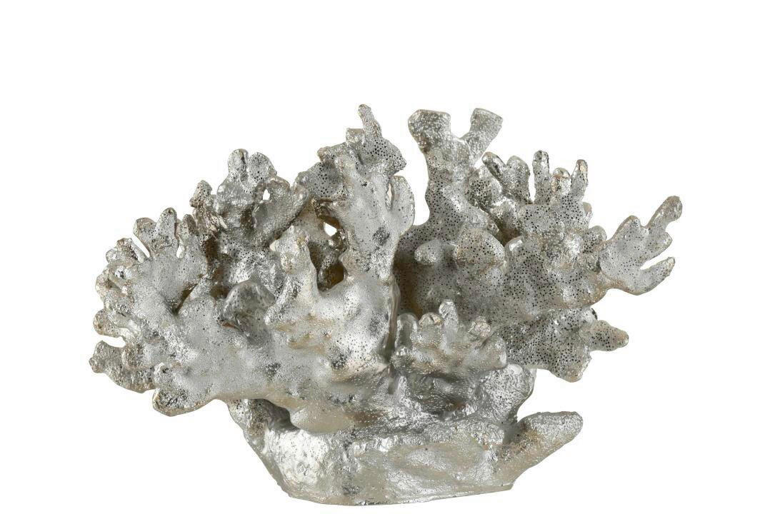 DEKOMUSCHEL - Silberfarben, Basics, Kunststoff (32/24/19,5cm)