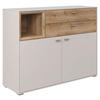 SIDEBOARD 114,3/88,4/38 cm Eichefarben, Sandfarben  - Sandfarben/Eichefarben, Modern, Holz/Holzwerkstoff (114,3/88,4/38cm) - Hom`in