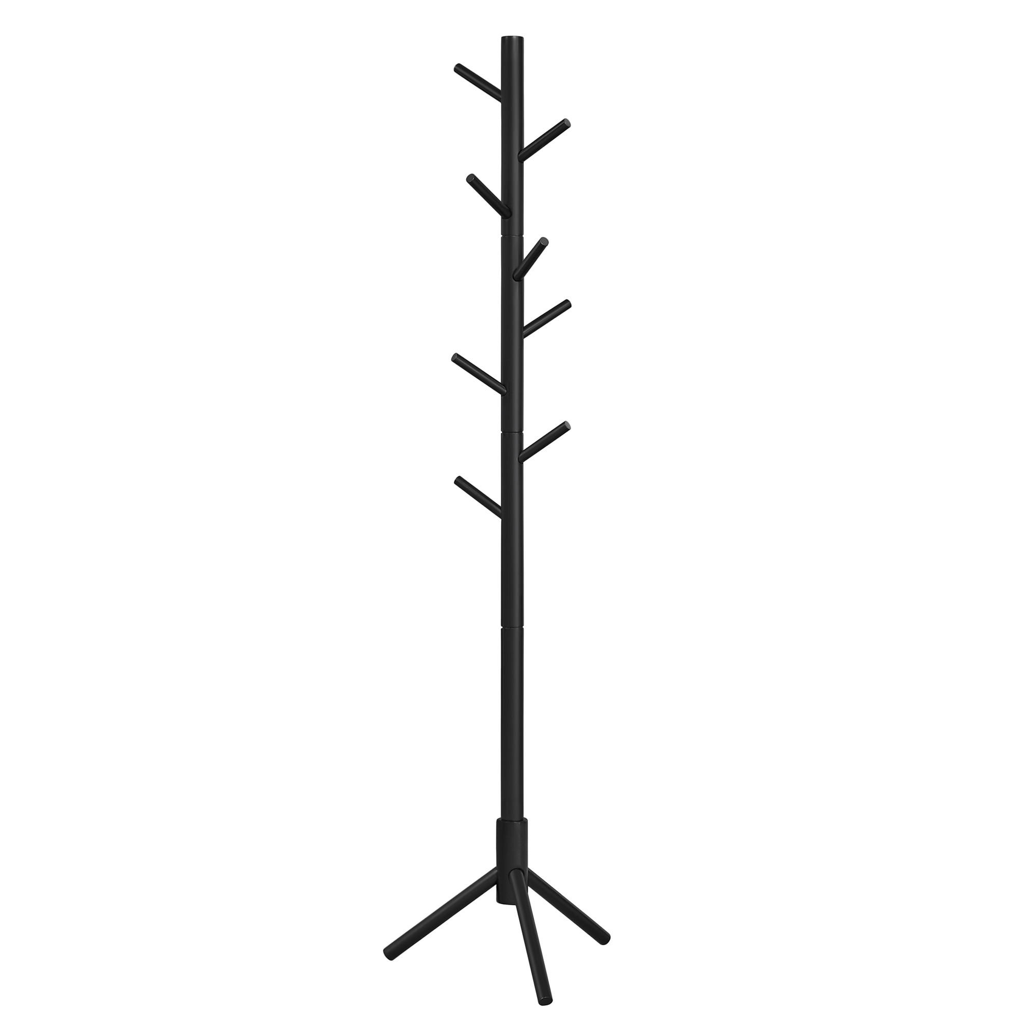 KLEIDERSTÄNDER in Schwarz 47/175/47 cm   - Schwarz, Trend, Holz (47/175/47cm) - Boxxx