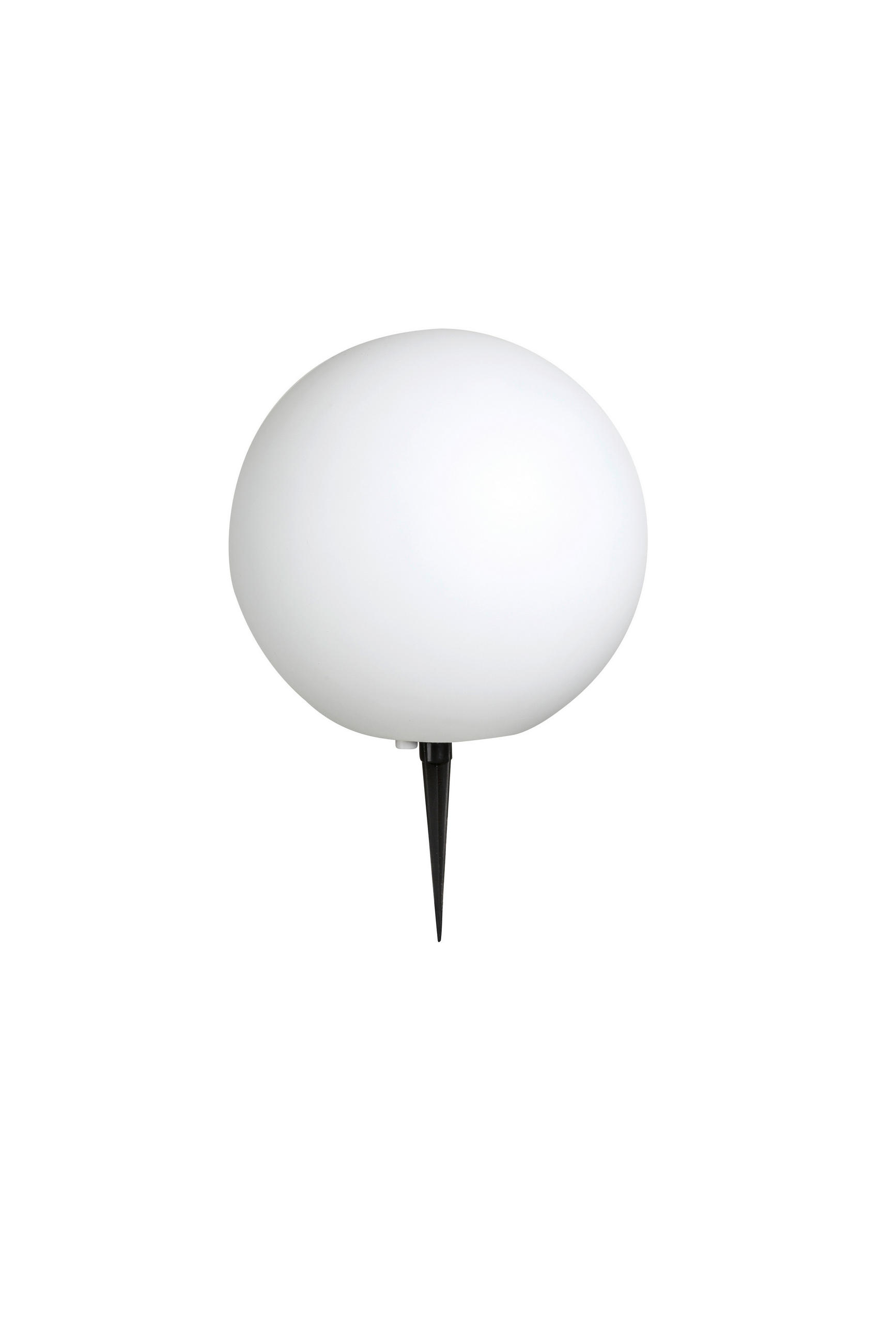 AUßENSTEHLEUCHTE 30/45 cm   - Schwarz/Weiß, Basics, Kunststoff (30/45cm) - Globo