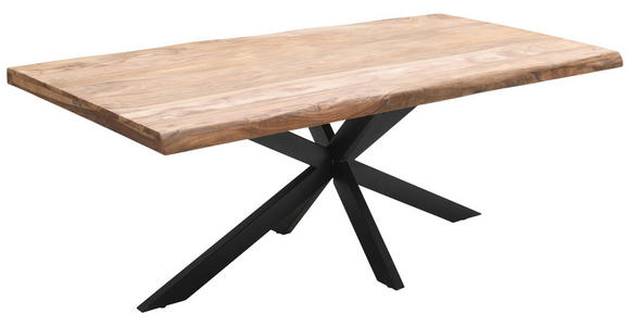 TISCHPLATTE in Holz 180/90/5,5 cm   - Sheeshamfarben, Design, Holz (180/90/5,5cm) - Landscape