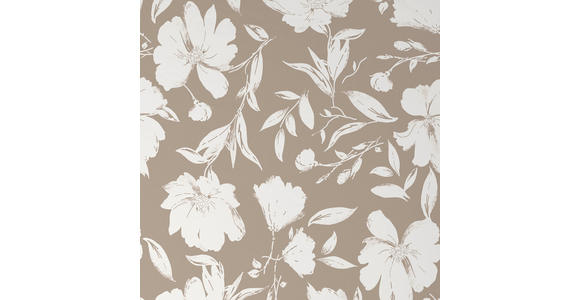 WENDEBETTWÄSCHE Mavie Satin 140/200 cm  - Taupe, KONVENTIONELL, Textil (140/200cm) - Novel