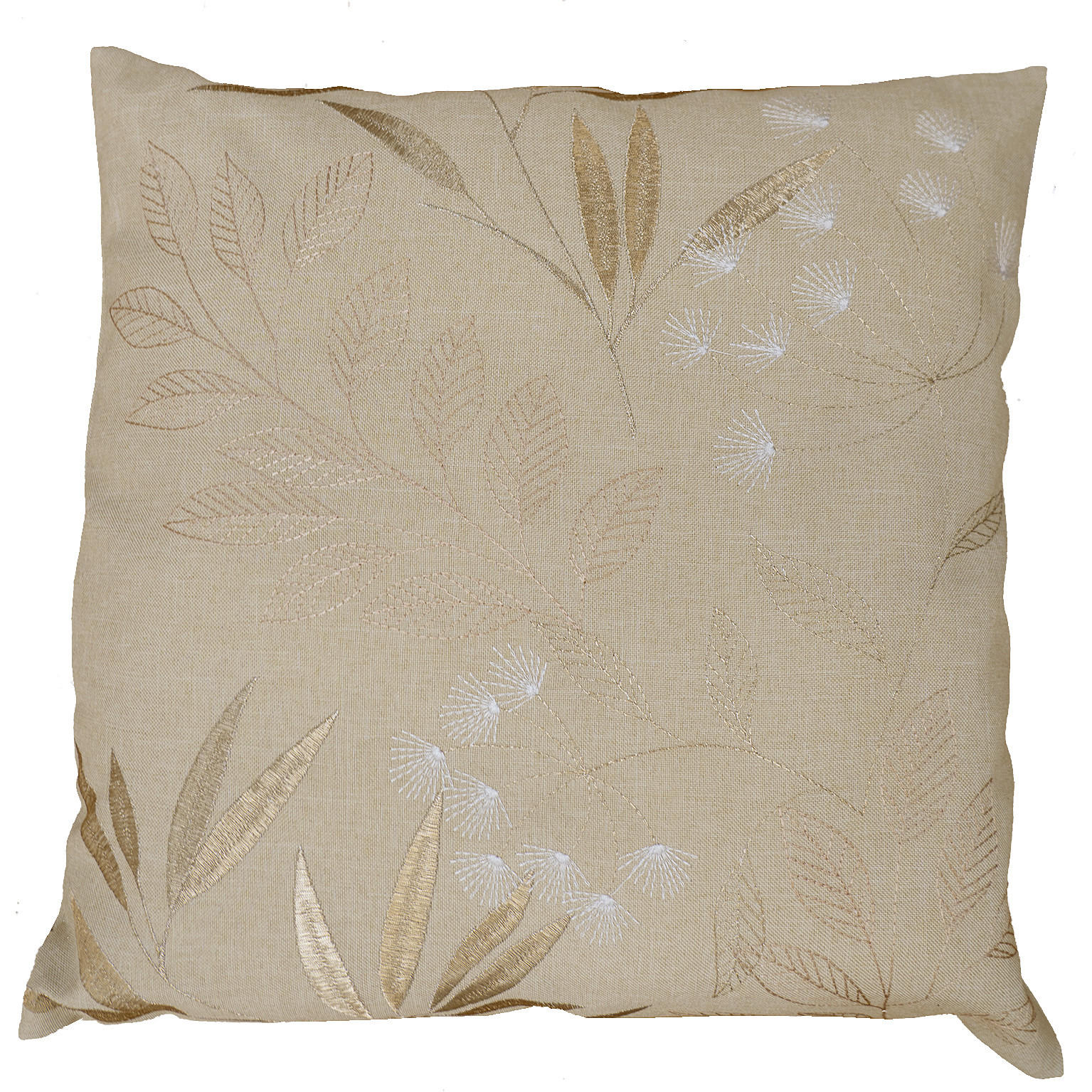 DEKORAČNÝ VANKÚŠ 40/40 cm - béžovohnedá, Trend, textil (40/40cm) - Esposa