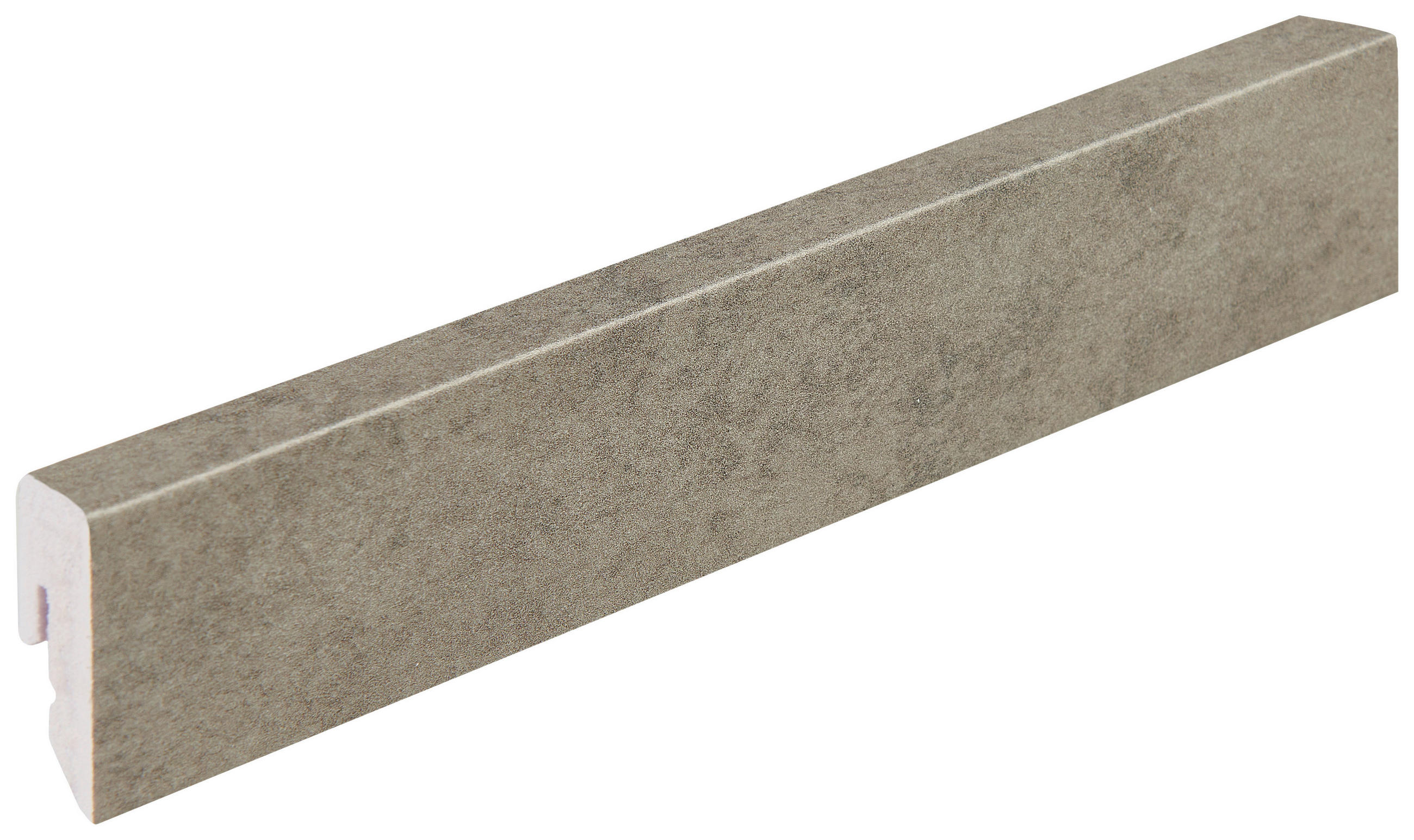 SOCKELLEISTE Grau  - Grau, Basics, Kunststoff (1,5/3,85/240cm) - Homeware