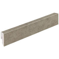 SOKLOVÁ LIŠTA  (za kus) sivá - sivá, Basics, plast (1,5/3,85/240cm) - Homeware