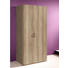 DREHTÜRENSCHRANK 2-türig Eichefarben - Eichefarben/Alufarben, Basics, Holzwerkstoff/Kunststoff (80/177/52cm) - Carryhome DREHTÜRENSCHRANK 2-türig Eichefarben - Eichefarben/Alufarben, Basics, Holzwerkstoff/Kunststoff (80/177/52cm) - Carryhome