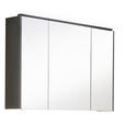 SPIEGELSCHRANK 92/66,4/17,2 cm  - Chromfarben/Eichefarben, MODERN, Glas/Holzwerkstoff (92/66,4/17,2cm) - Novel