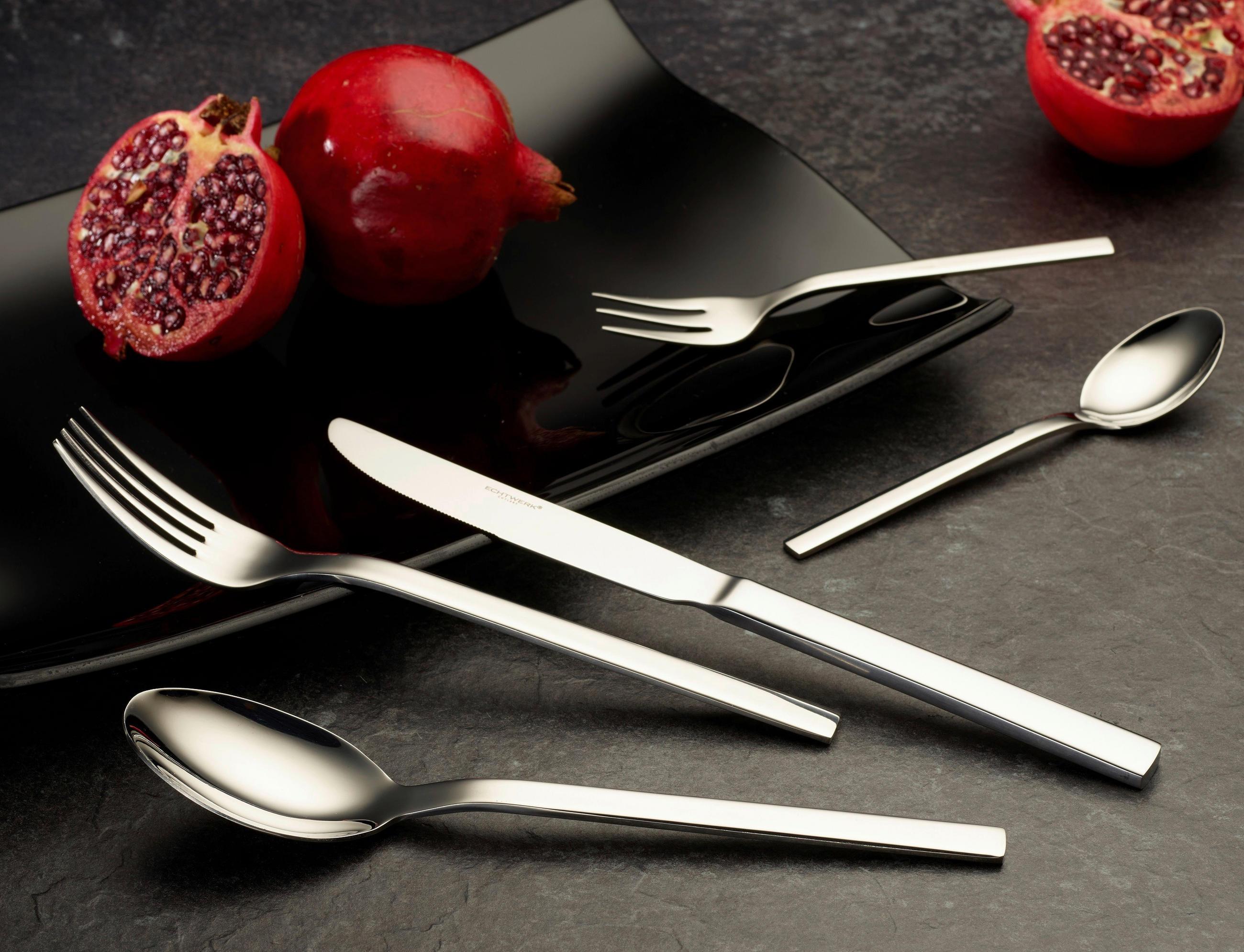 BESTECKSET  30-teilig  - Silberfarben, Basics, Metall - Echtwerk