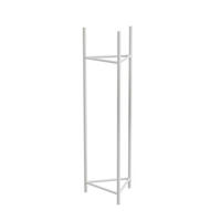 BLUMENSTÄNDER Metall  - Weiß, Basics, Metall (27/90/27cm)