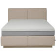BOXSPRINGBETT 180/200 cm  in Beige  - Beige, KONVENTIONELL, Textil (180/200cm) - Dieter Knoll