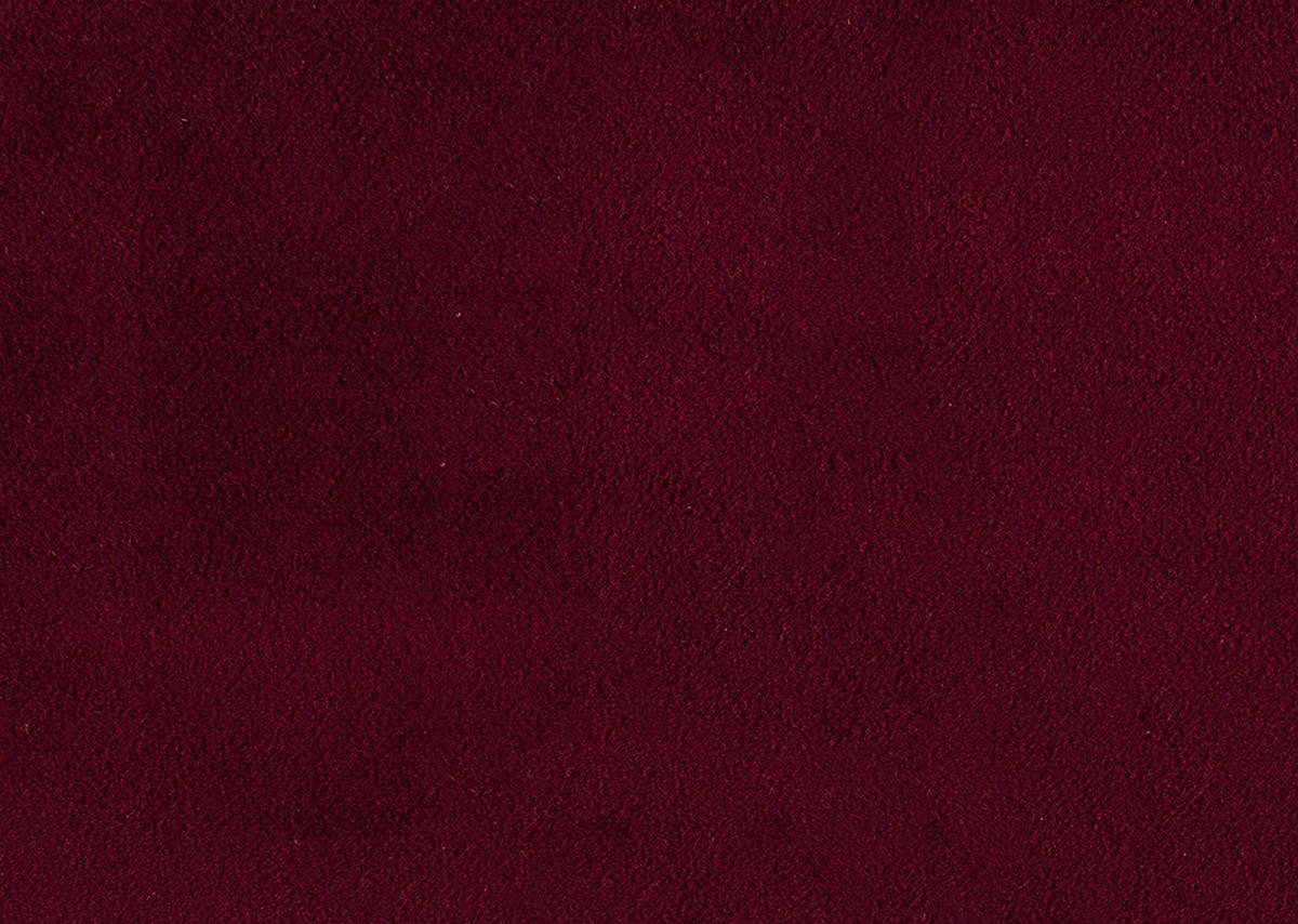 ECKSOFA in Velours Beere  - Beere/Schwarz, Design, Textil/Metall (179/306cm) - Beldomo System