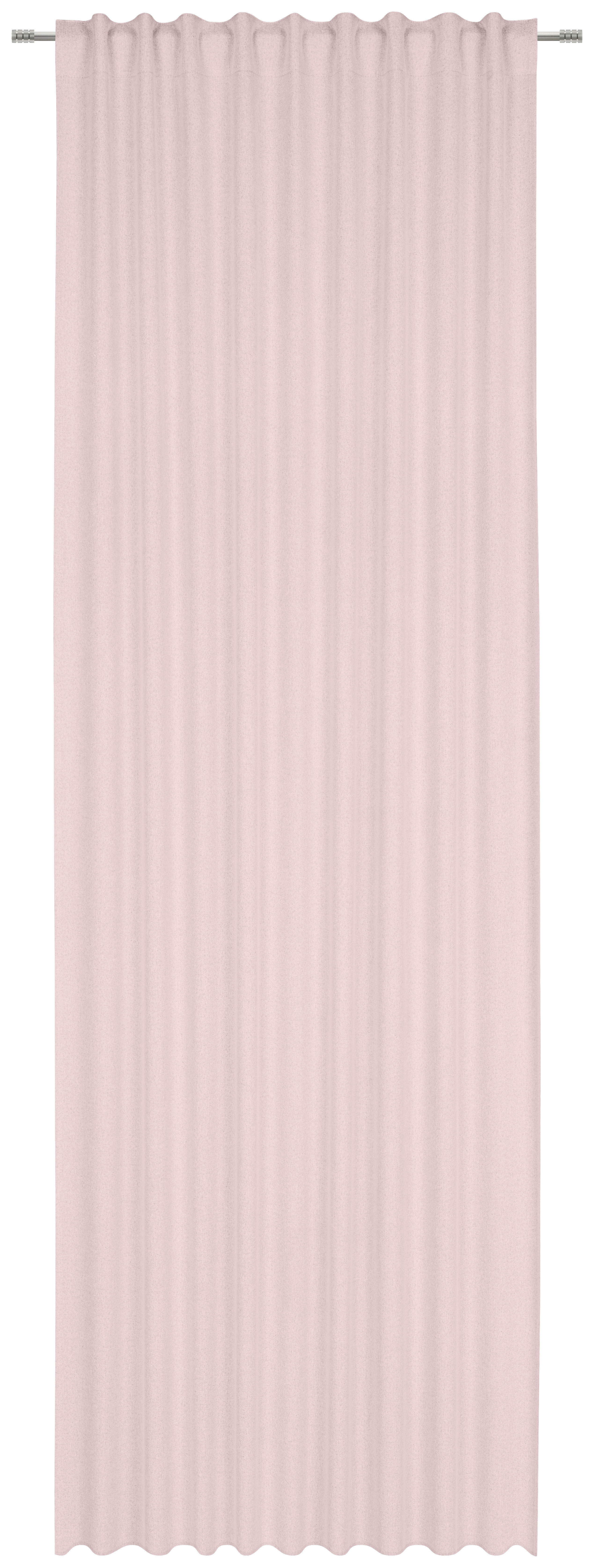 FERTIGVORHANG DUNCAN black-out (lichtundurchlässig) 135/300 cm   - Rosa, KONVENTIONELL, Textil (135/300cm) - Esposa