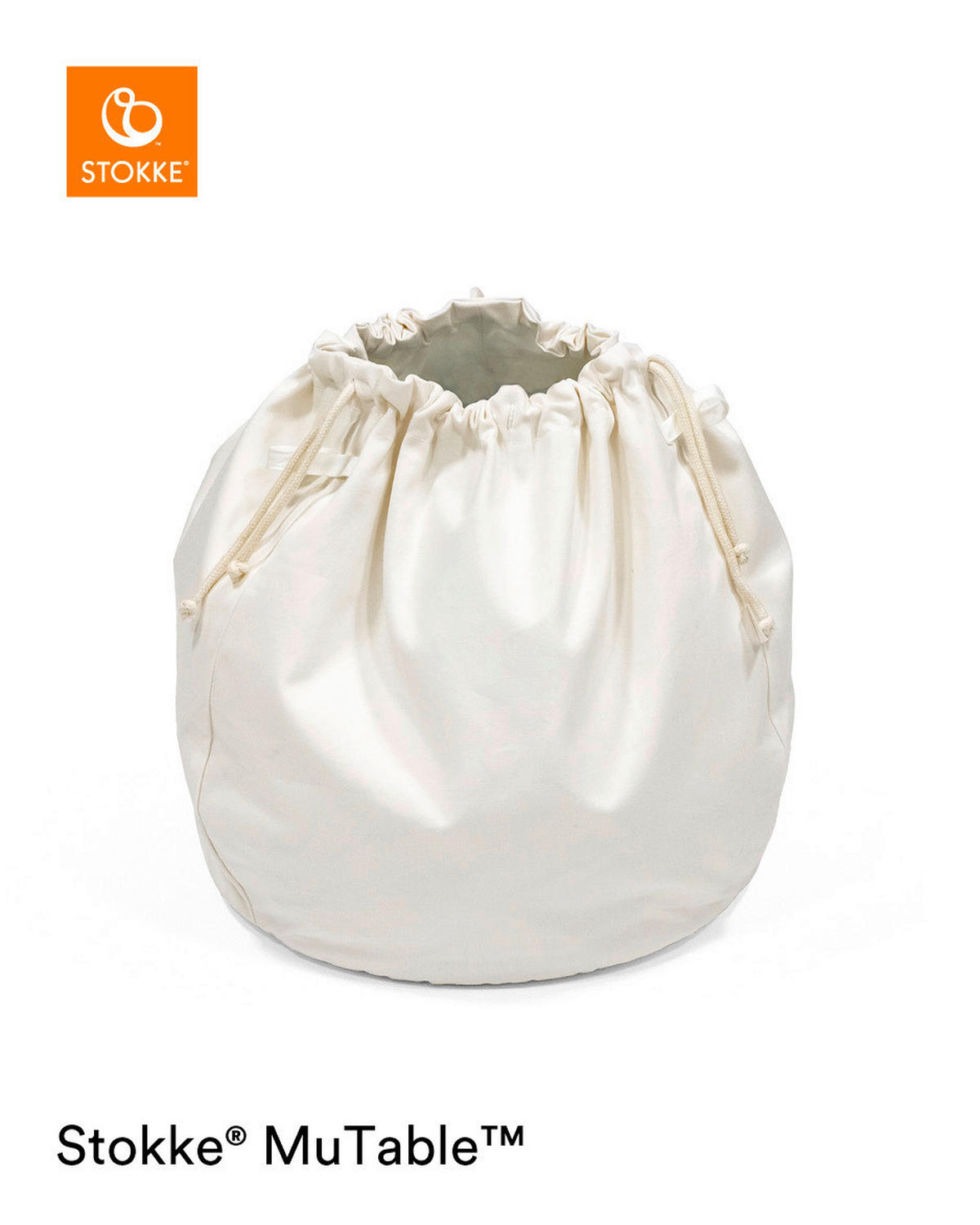 AUFBEWAHRUNGSTASCHE MuTable  - Beige, Basics, Textil (27/32/50cm) - Stokke