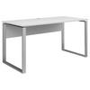 SCHREIBTISCH 150/76/77 cm  in Weiß  - Weiß, KONVENTIONELL, Holzwerkstoff/Metall (150/76/77cm) - Voleo