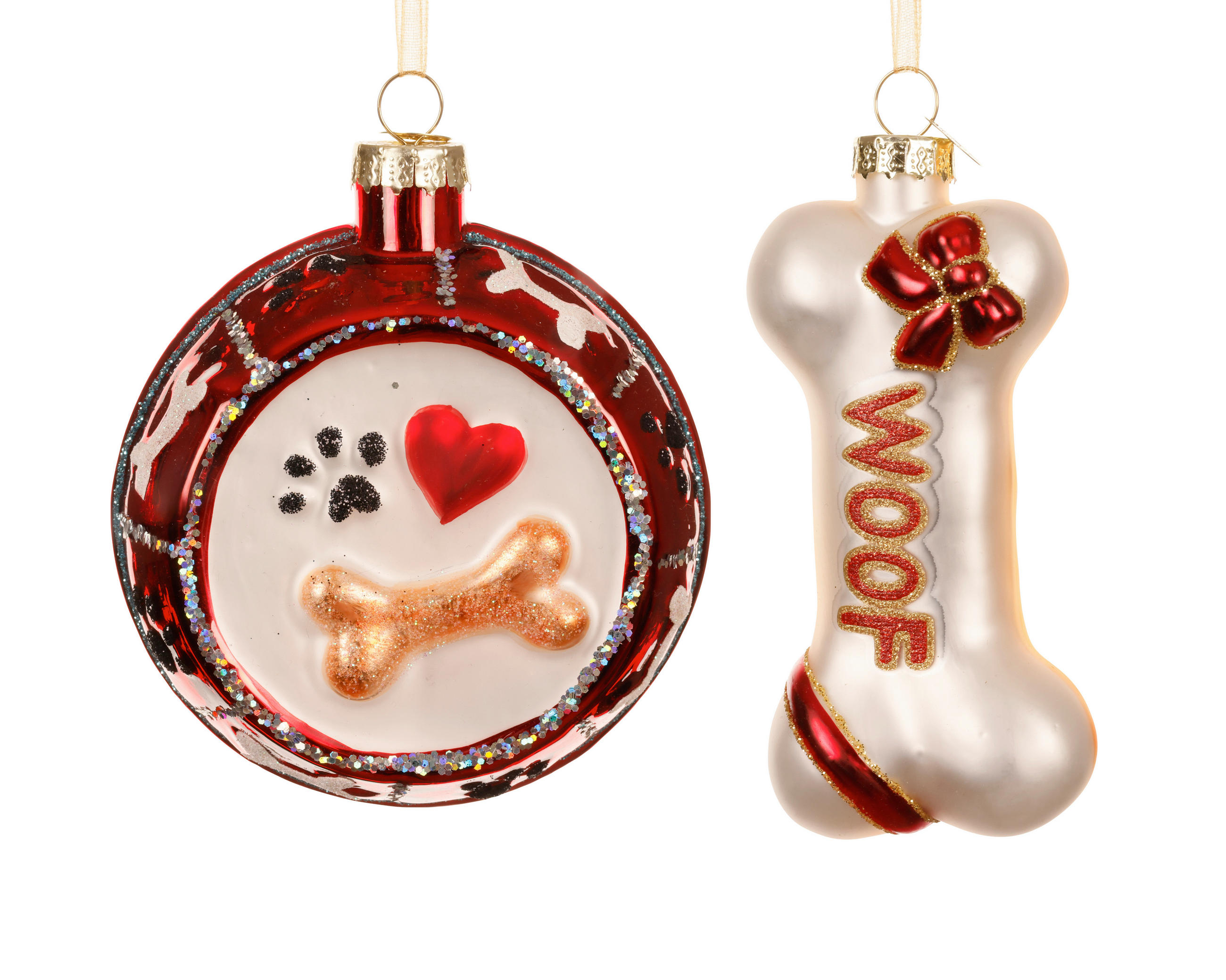 CHRISTBAUMKUGEL  - Multicolor, LIFESTYLE, Glas (5.3/3.2/10.9cm)