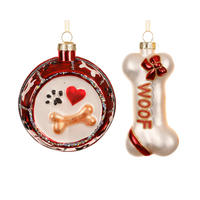 CHRISTBAUMKUGEL  - Multicolor, LIFESTYLE, Glas (5.3/3.2/10.9cm)