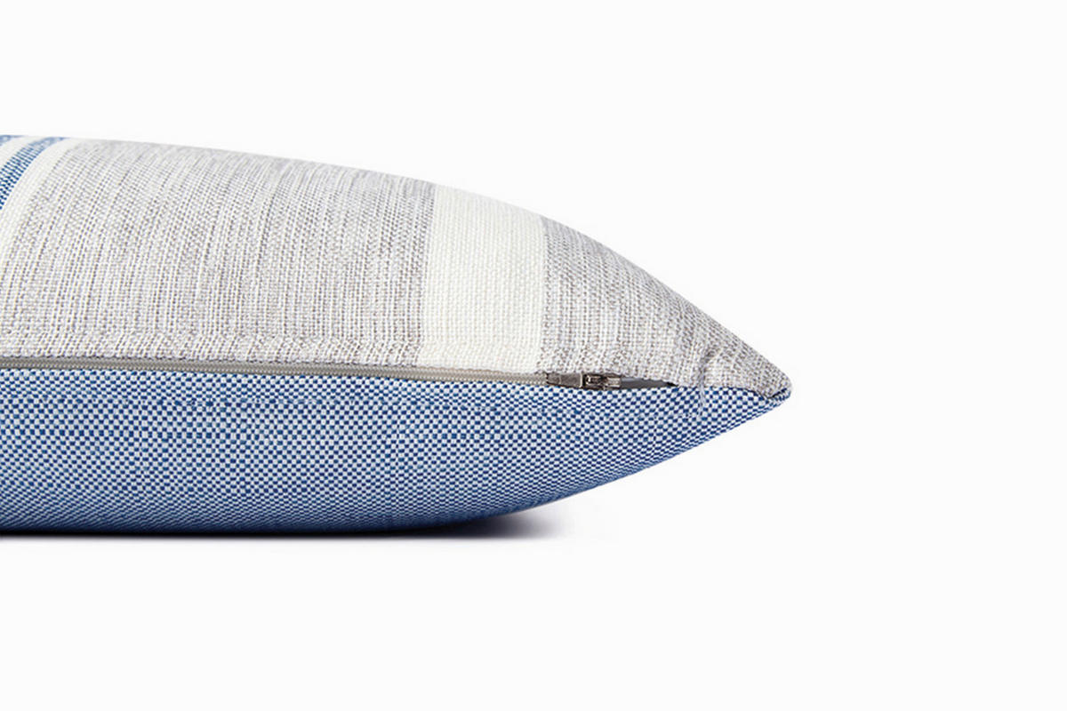 KUDDFODRAL Fresh 40/60 cm  - blå/grå, Klassisk, textil (40/60cm) - Tom Tailor