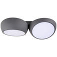 LED-DECKENLEUCHTE 52/12,5/26 cm   - Anthrazit, LIFESTYLE, Metall (52/12,5/26cm) - Novel