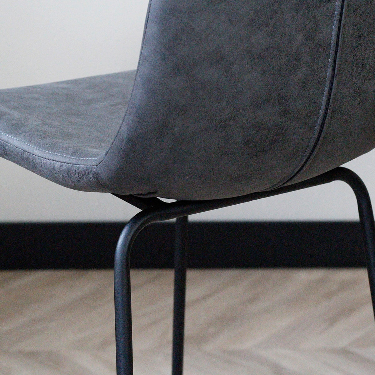 SADA BAROVÝCH STOLIČIEK 2 kus - čierna/antracitová, Lifestyle, kov/plast (48/102/54cm) - MID.YOU