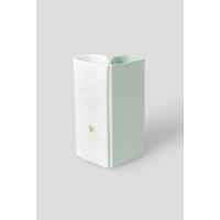 VASE  - Weiss, Basics, Keramik (7,5/4,5/13cm) - Räder