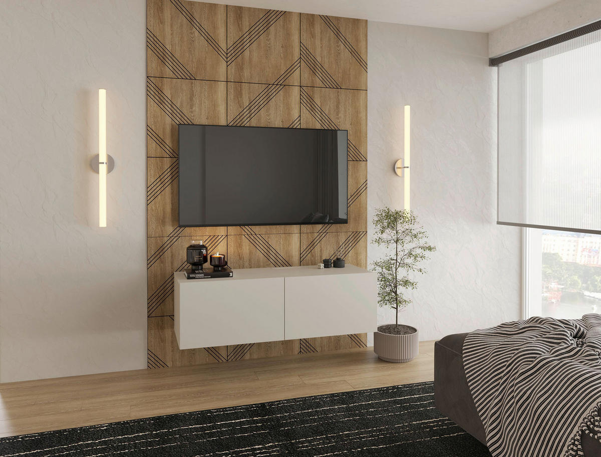 LOWBOARD Newniq  in 240/36,7/42 cm  - Kaschmir, Design, Holzwerkstoff (240/36,7/42cm) - Hom`in