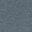 ECKSOFA Ottomane rechts, Eckteil  More_LZ Blau Webstoff  - Blau/Schwarz, Design, Textil/Metall (296/188cm) - Xora