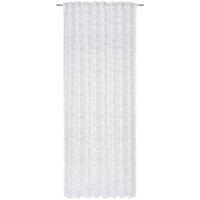 HOTOVÝ ZÁVĚS, průhledné, 135/245 cm - šedá/bílá, Design, textil (135/245cm) - Esposa