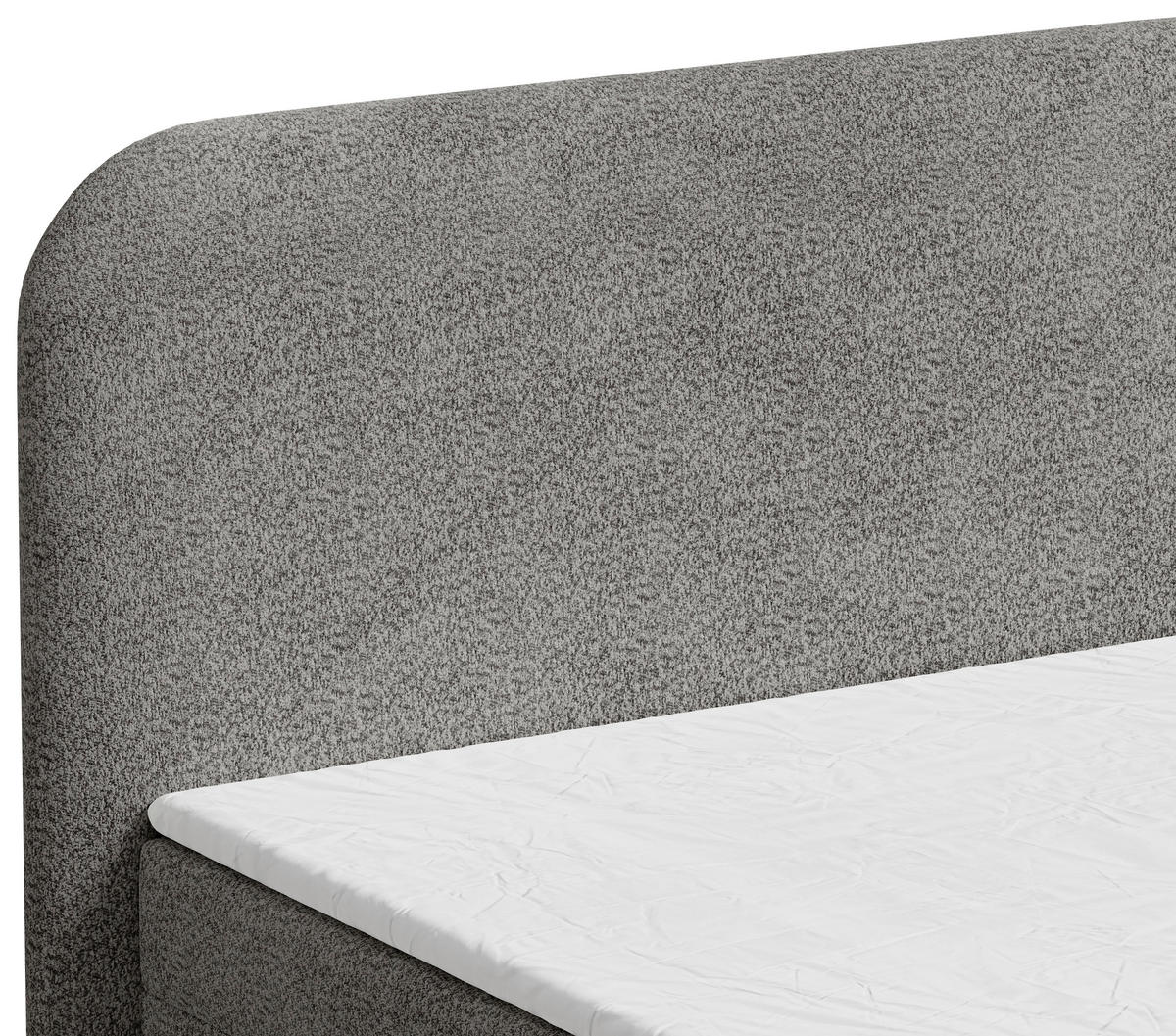 BOXBETT 180/200 cm,  in Anthrazit, Bettkasten, Topper,  - Anthrazit/Schwarz, MODERN, Holz/Kunststoff (180/200cm) - MID.YOU