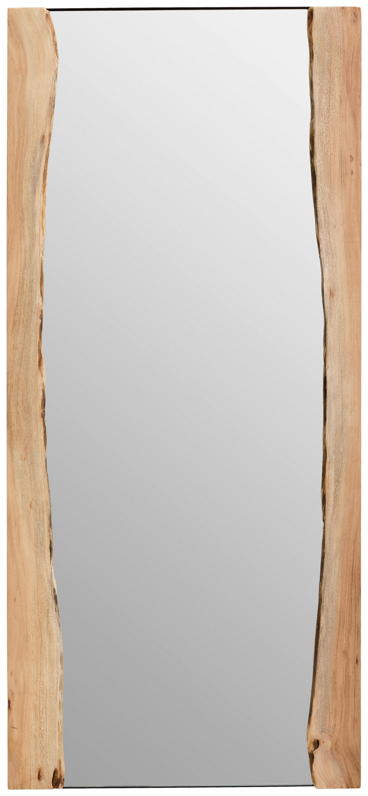 WANDSPIEGEL 85/190/3 cm  - Akaziefarben, LIFESTYLE, Glas/Holz (85/190/3cm) - Landscape