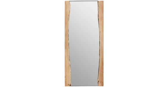 WANDSPIEGEL 85/190/3 cm    in rechteckig  - Akaziefarben, LIFESTYLE, Glas/Holz (85/190/3cm) - Landscape