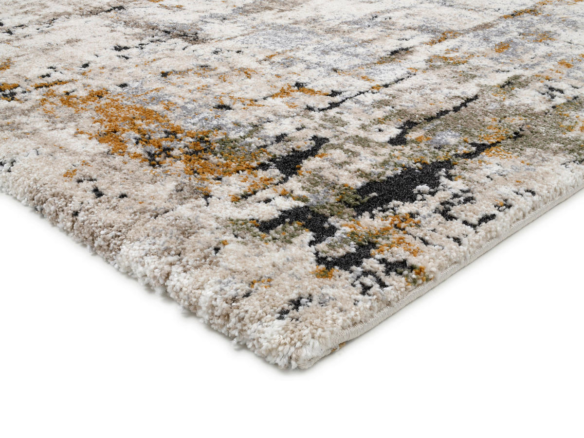 WEBTEPPICH 240/340 cm Moonlit Creme, Grün, Goldfarben  - Goldfarben/Creme, Design, Textil (240/340cm) - Novel