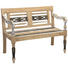 SITZBANK 110/87/57 cm in Grau, Schwarz, Weiß - Schwarz/Weiß, LIFESTYLE, Holz (110/87/57cm) - Landscape SITZBANK 110/87/57 cm in Grau, Schwarz, Weiß - Schwarz/Weiß, LIFESTYLE, Holz (110/87/57cm) - Landscape