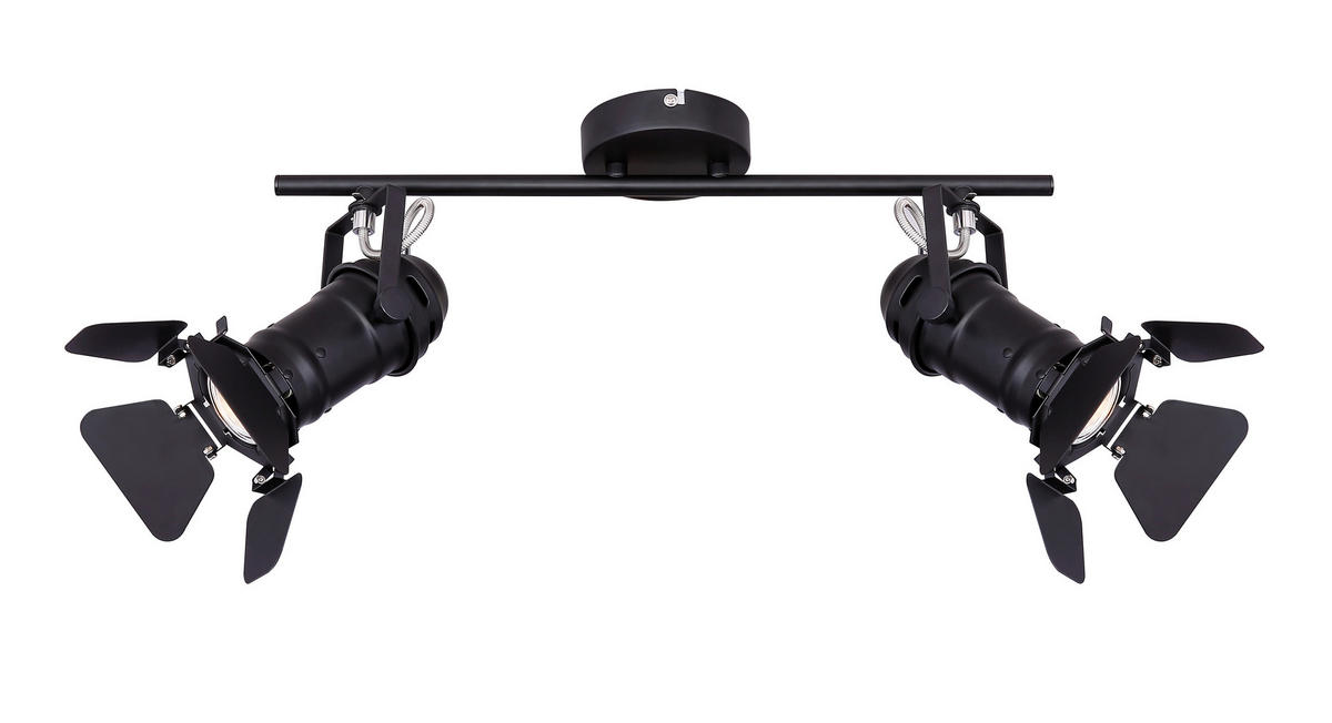 STRAHLER 54/16/26,5 cm   - Schwarz, Trend, Metall (54/16/26,5cm) - Globo