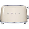 TOASTER 50´s Style  - Chromfarben/Creme, Basics, Metall (31/19,8/19,5cm) - SMEG